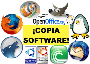 ¡Copia este software libre!